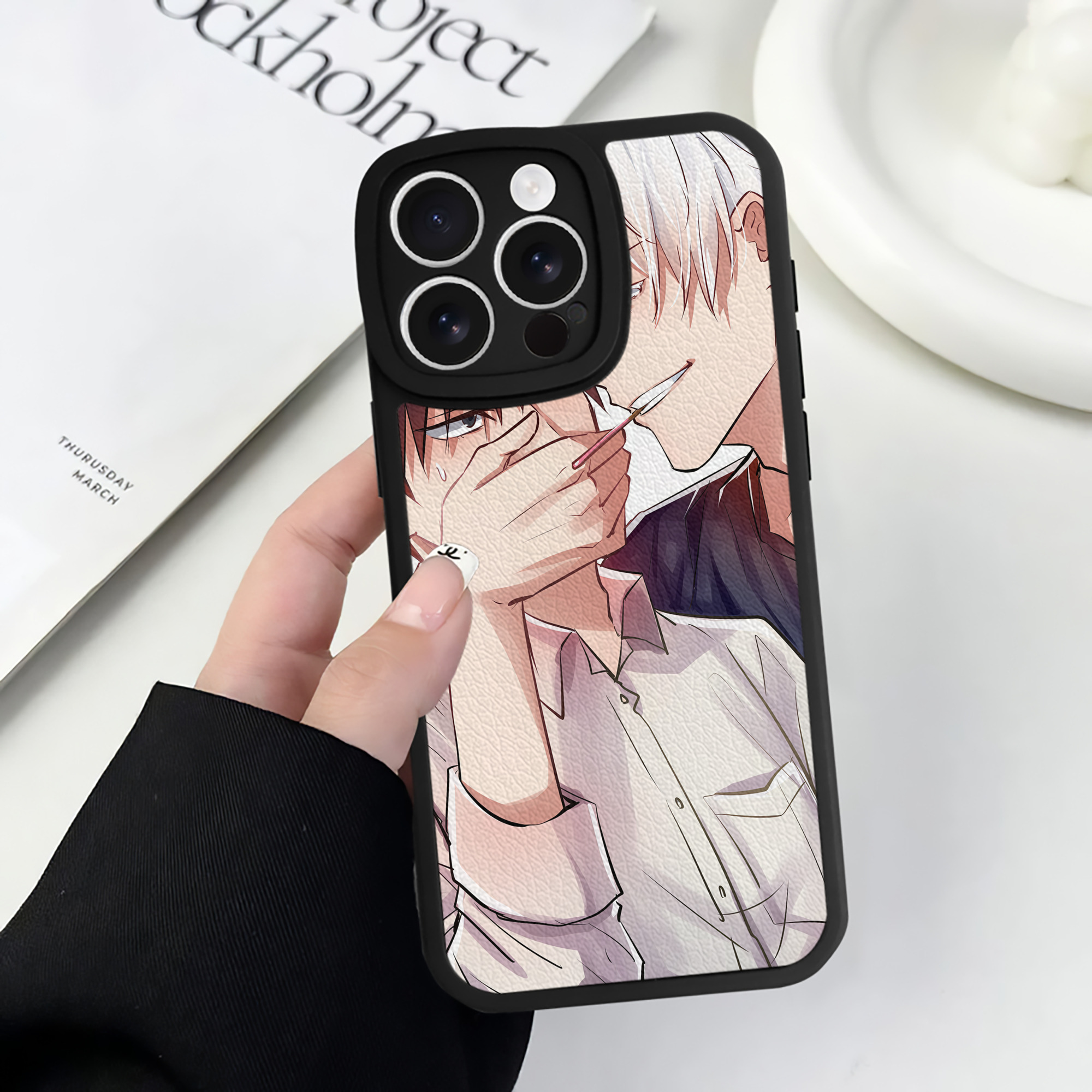 （画像用） SPY×FAMILY间谍家家酒 【iPhone 16シリーズ対応】シリコンスマホケース（レザー調） 材質：シリコン